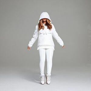 White Ivy Park 1/2 Zip Sherpa Unisex - M